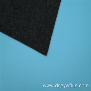 Black needle cotton non-woven fabric